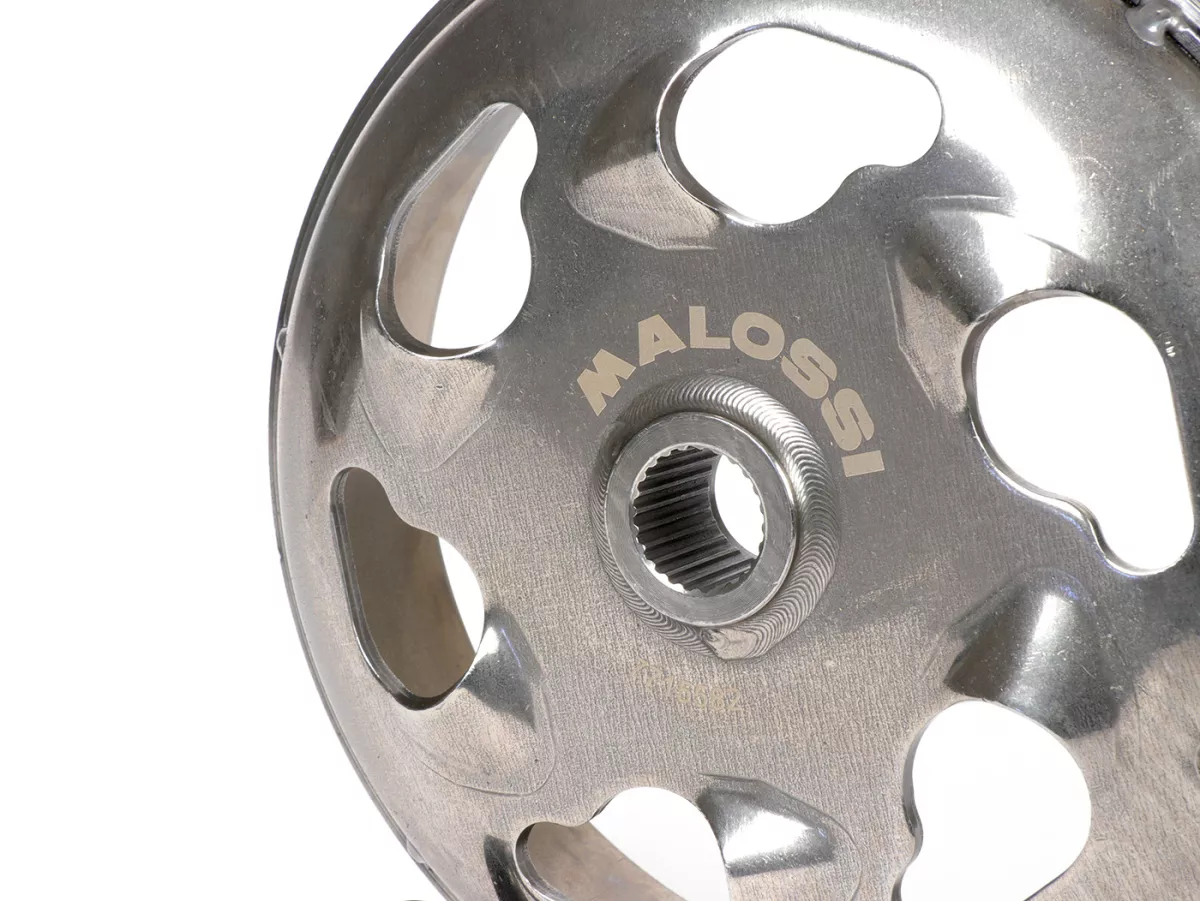 Lonceng kopling -MALOSSI- Lonceng Kopling Maxi Ø 160mm - 1674 gr. - PIAGGIO 400-500cc, APRILIA 400-500cc, GILERA 500, PEUGEOT 400-500cc, MALAGUTI 500cc, BMW 400cc