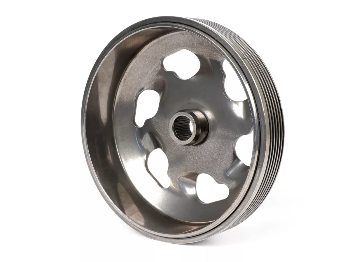 Lonceng kopling -MALOSSI- Lonceng Kopling Maxi Ø 160mm - 1674 gr. - PIAGGIO 400-500cc, APRILIA 400-500cc, GILERA 500, PEUGEOT 400-500cc, MALAGUTI 500cc, BMW 400cc