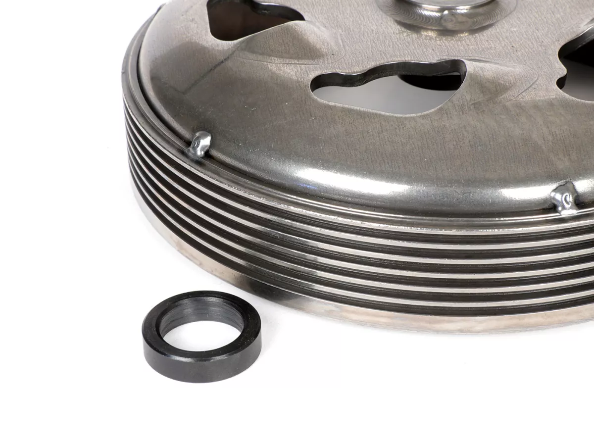 Lonceng kopling -MALOSSI- Lonceng Kopling Maxi Ø 160mm - 1674 gr. - PIAGGIO 400-500cc, APRILIA 400-500cc, GILERA 500, PEUGEOT 400-500cc, MALAGUTI 500cc, BMW 400cc