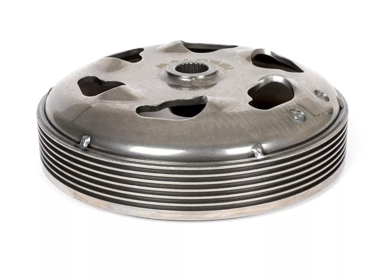 Lonceng kopling -MALOSSI- Lonceng Kopling Maxi Ø 160mm - 1674 gr. - PIAGGIO 400-500cc, APRILIA 400-500cc, GILERA 500, PEUGEOT 400-500cc, MALAGUTI 500cc, BMW 400cc