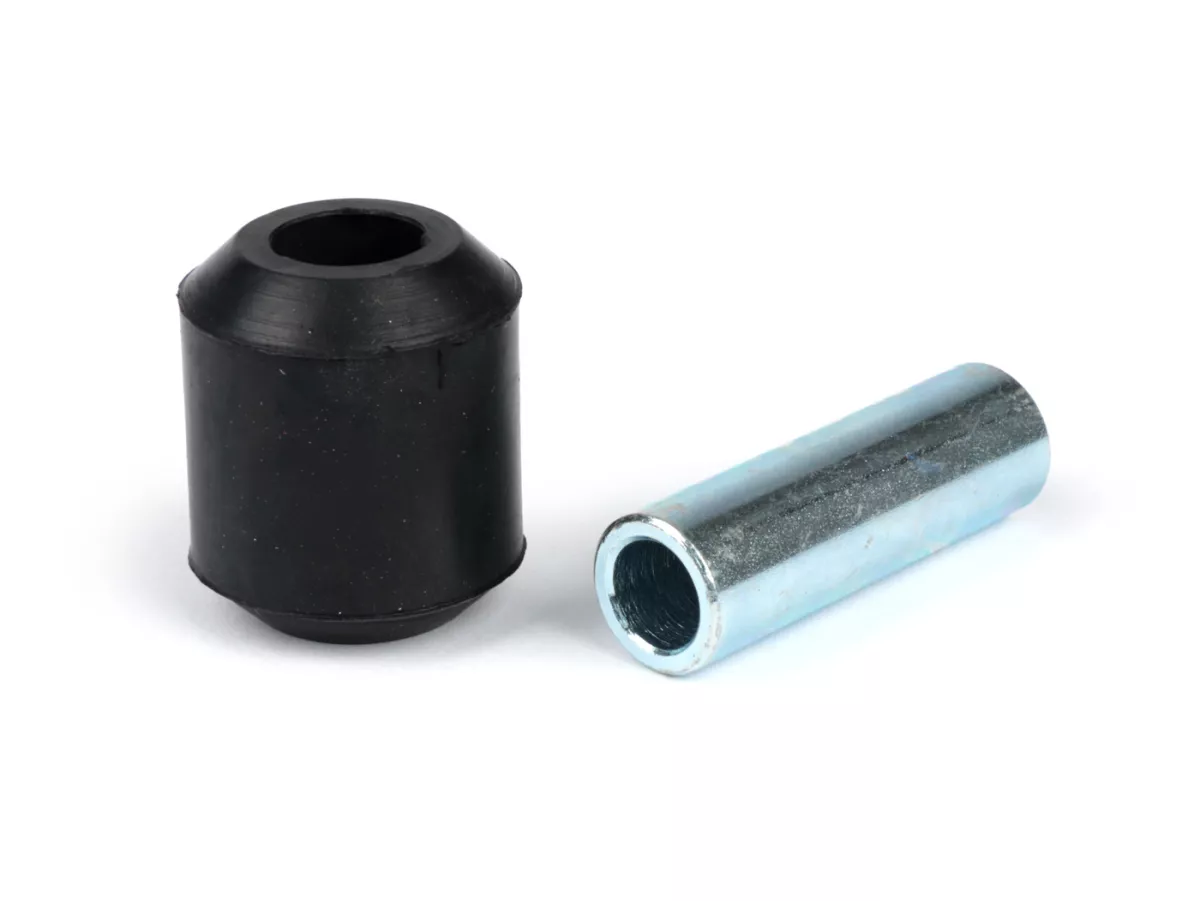 Silent block set stötdämpare/motor -MALOSSI för motorhus V-One/VR-One, bussning Ø=10mm x 48mm- Vespa PX