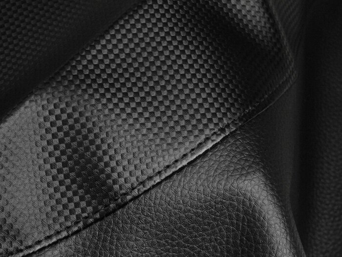 Funda de asiento -X-TREME Sport- Malaguti F12 hasta 2008- Carbon Style