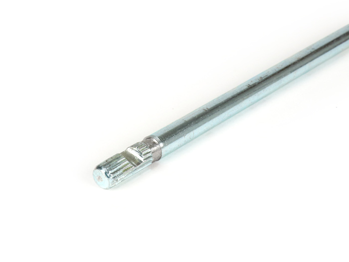 Eje del acelerador y del selector -MB DEVELOPMENTS, 319mm- Lambretta LI (Series 1-2) - galvanizado