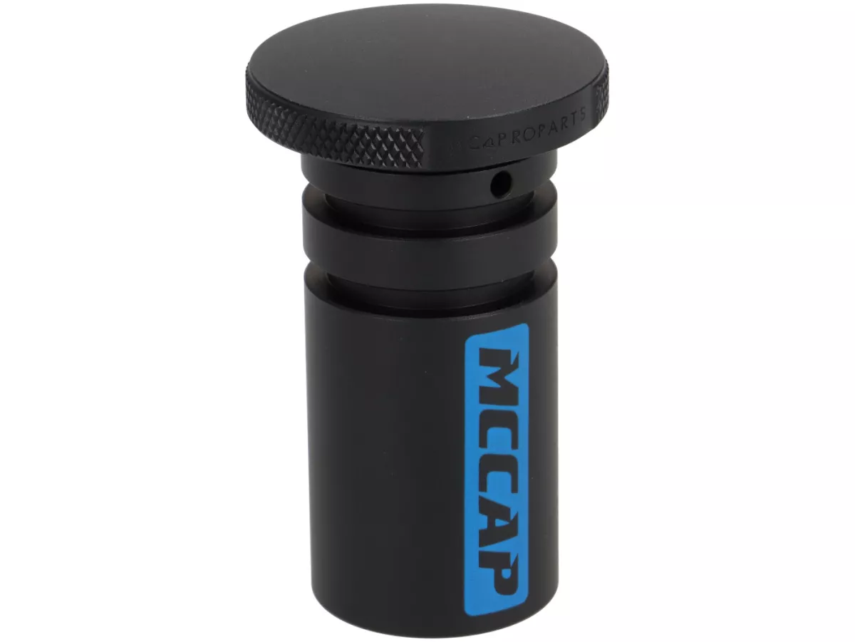 Brandstofdop -MC Cap- Clean Style incl. oliereservoir Piaggio Bravo, Ciao, Citta