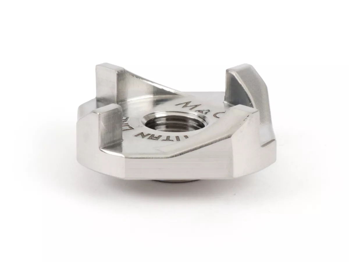 Dado -MC PROPARTS- Cavo di avviamento TITAN M10x1,25 Piaggio Ciao, Bravo, Si. Boxer - V2