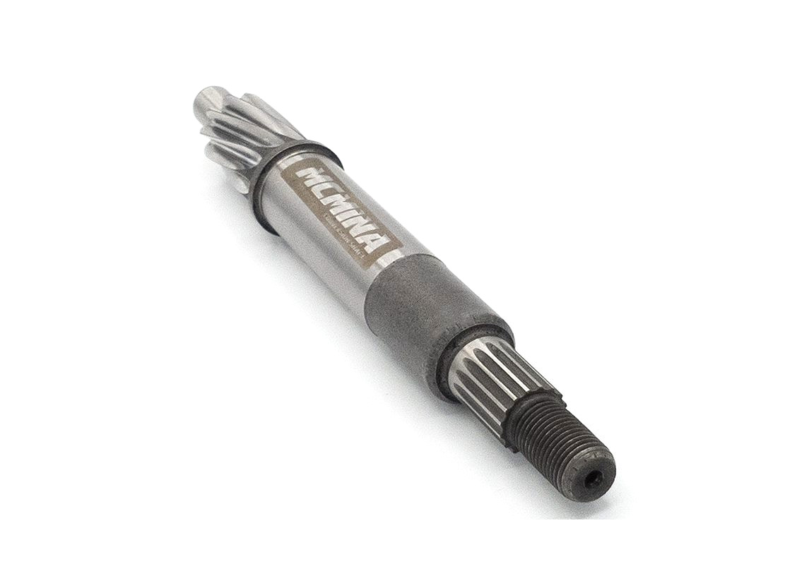 Primary shaft -MCPROPARTS- Piaggio Ciao, Bravo, Si, Boxer MC MINA for vehicles with variator / Minarelli converter 10 teeth oblique