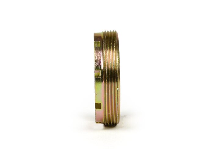 Écrou crénelé pour roulement roue arrière -VESPA Ø int.=40mm, Ø ext.=54mm, dents=9- Vespa GS160 (VSB1T, VSB2T), SS180 (VSC1T)