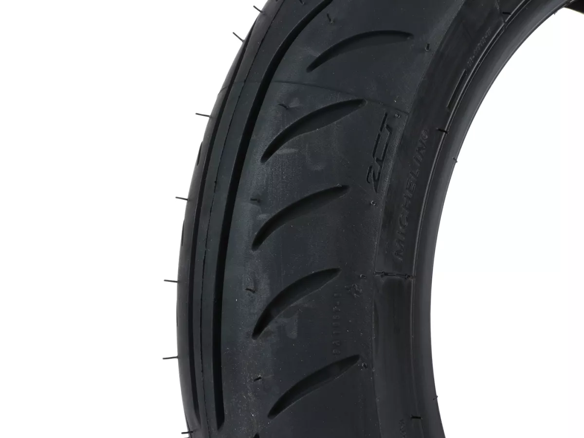 Ban -MICHELIN Power Pure SC depan/belakang - 120/70 - 12 inci yang diperkuat TL 58P