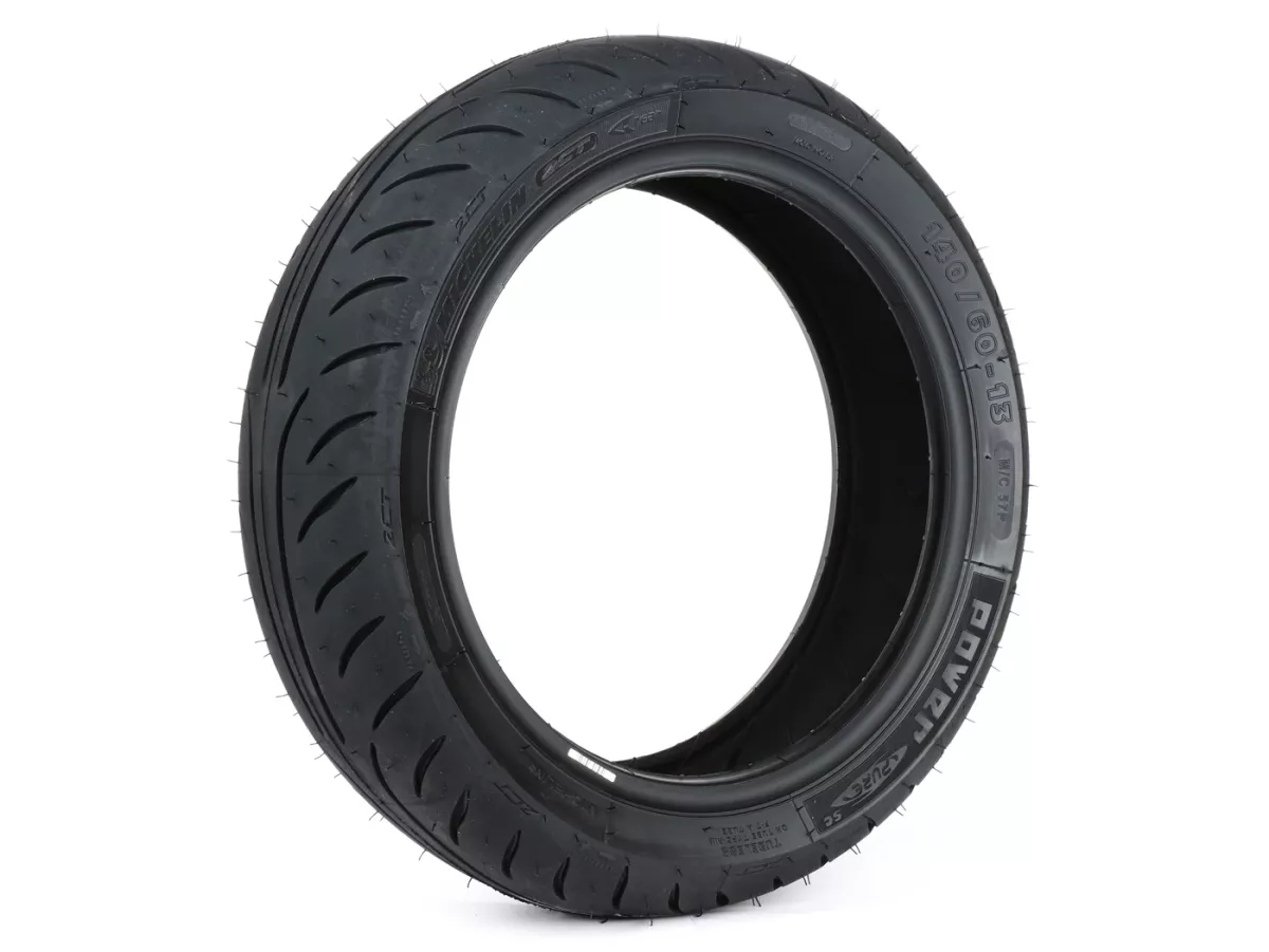 Pneu -MICHELIN Power Pure SC arrière- 140/60-13 pouces M/C TL 57P