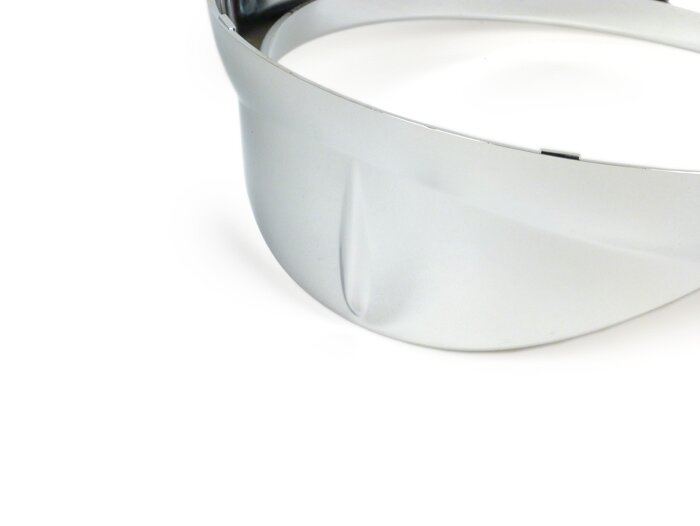 Täckring för strålkastare med skärm -MOTO NOSTRA- Vespa Primavera (2013-) - krom