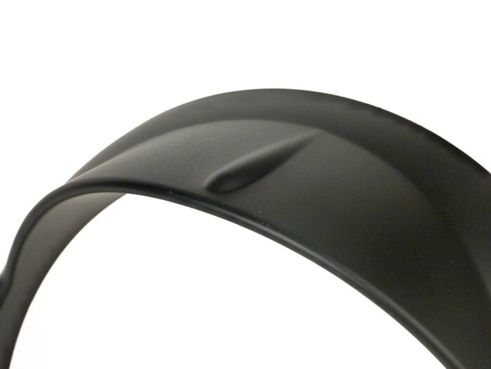 Headlight rim with visor -MOTO NOSTRA- Vespa Primavera (2013-) - flat black
