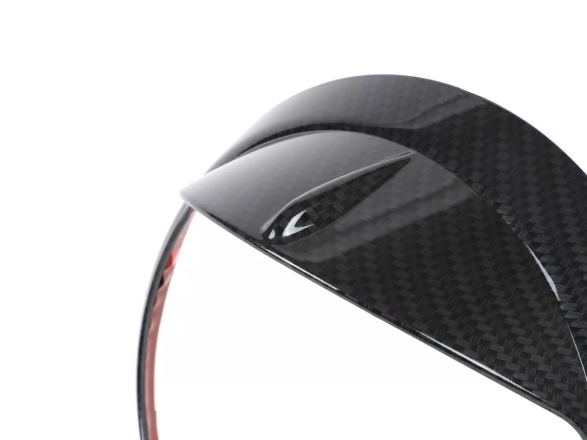 Cincin trim lampu depan dengan peneduh -MOTO NOSTRA (-2018) - Vespa GT, GTL, GTS 125-300, GTS 125-300 Super - gaya karbon