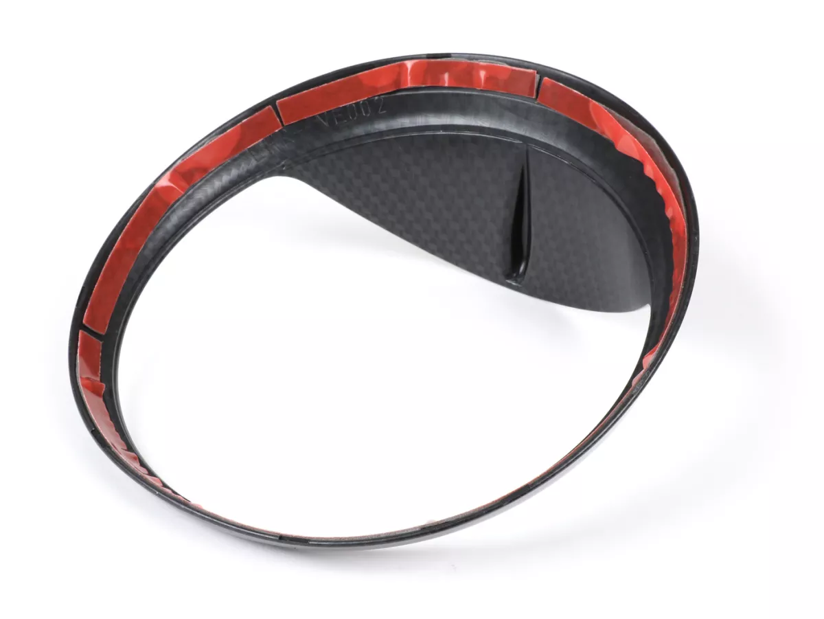 Cincin trim lampu depan dengan peneduh -MOTO NOSTRA (-2018) - Vespa GT, GTL, GTS 125-300, GTS 125-300 Super - gaya karbon