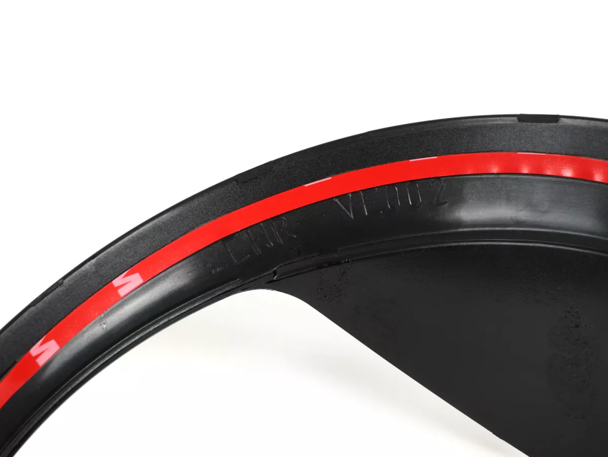 Headlight rim with visor -MOTO NOSTRA (-2018)- Vespa GT, GTL, GTS 125-300, GTS 125-300 Super - shiny black