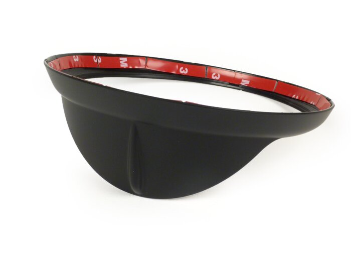 Cincin trim lampu depan dengan naungan -MOTO NOSTRA (-2018) - Vespa GT, GTL, GTS 125-300, GTS 125-300 Super - hitam matt