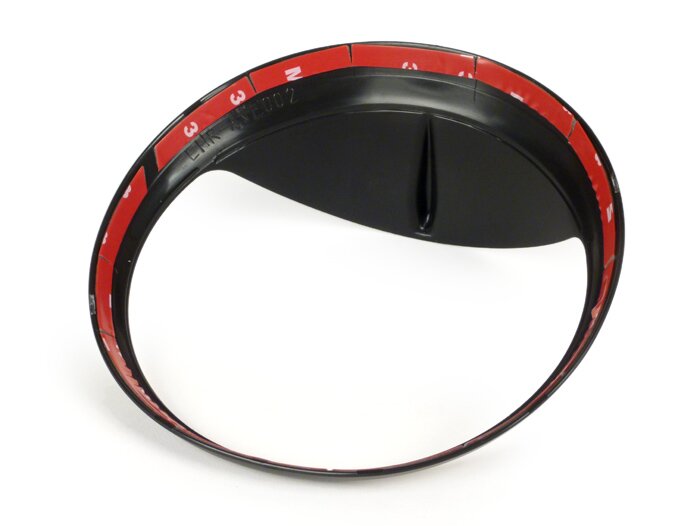 Cincin trim lampu depan dengan naungan -MOTO NOSTRA (-2018) - Vespa GT, GTL, GTS 125-300, GTS 125-300 Super - hitam matt