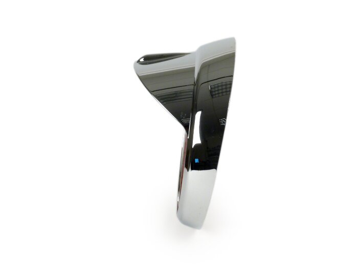 Koplamp sierring met kap -MOTO NOSTRA- Vespa LX 50, LX 125, LX 150, GTV, GT60 125-300 - chroom