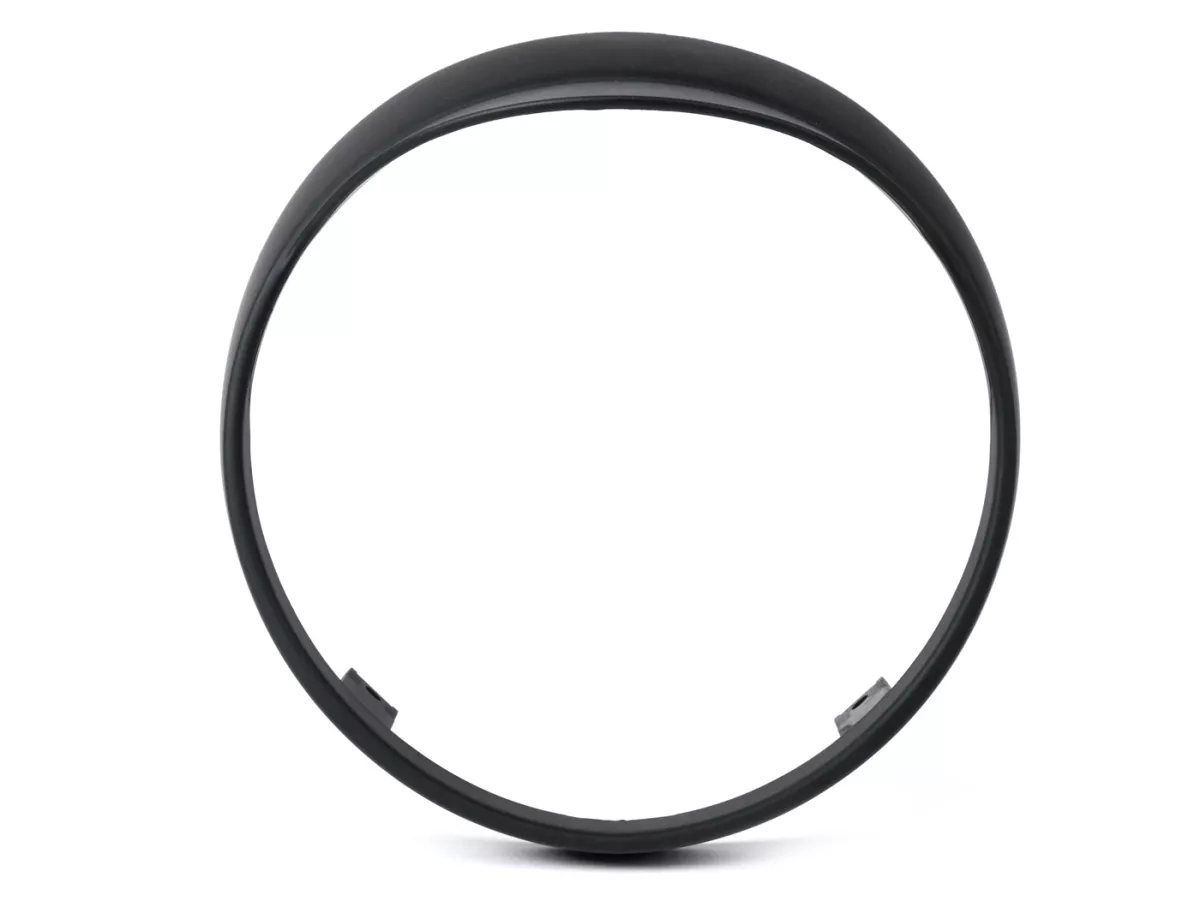 Headlight rim with visor -MOTO NOSTRA- Vespa GTS 300 HPE (2019-2022), GTS 125 IGET (2019-2022) - flat black