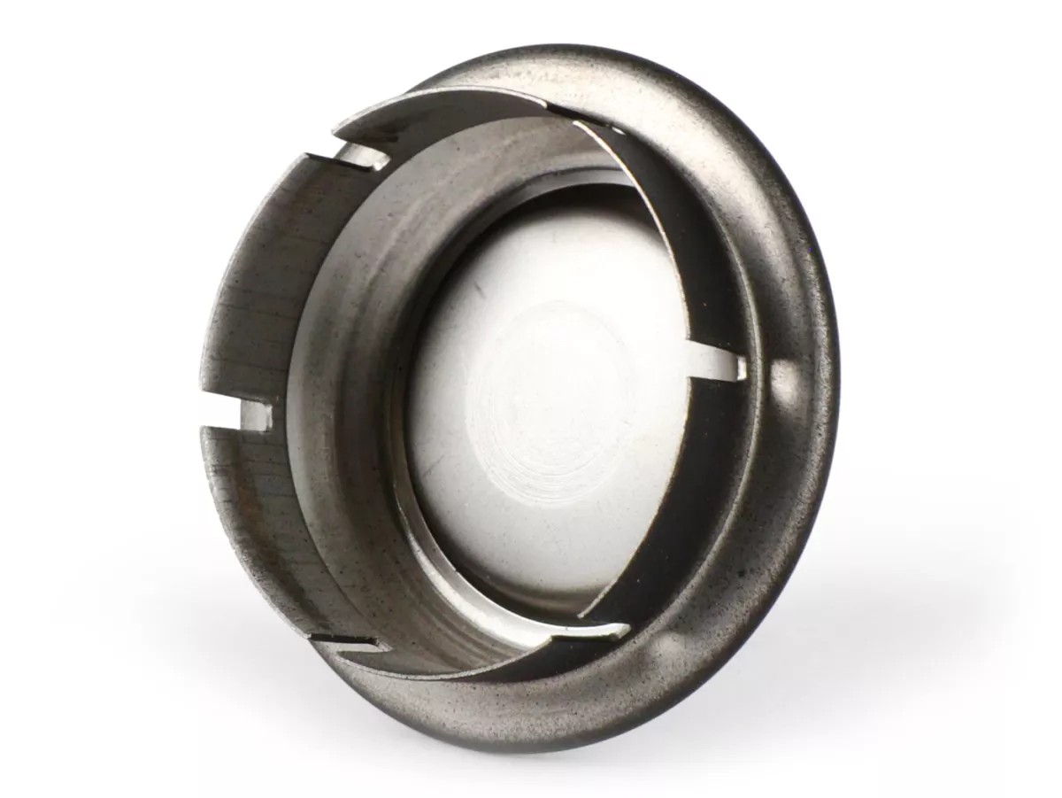 Tutup penutup mur roda / tromol rem Ø = 35mm -MOTO NOSTRA- Vespa Primavera (2013-), Sprint (2014-), GTS 125-300 - matt hitam