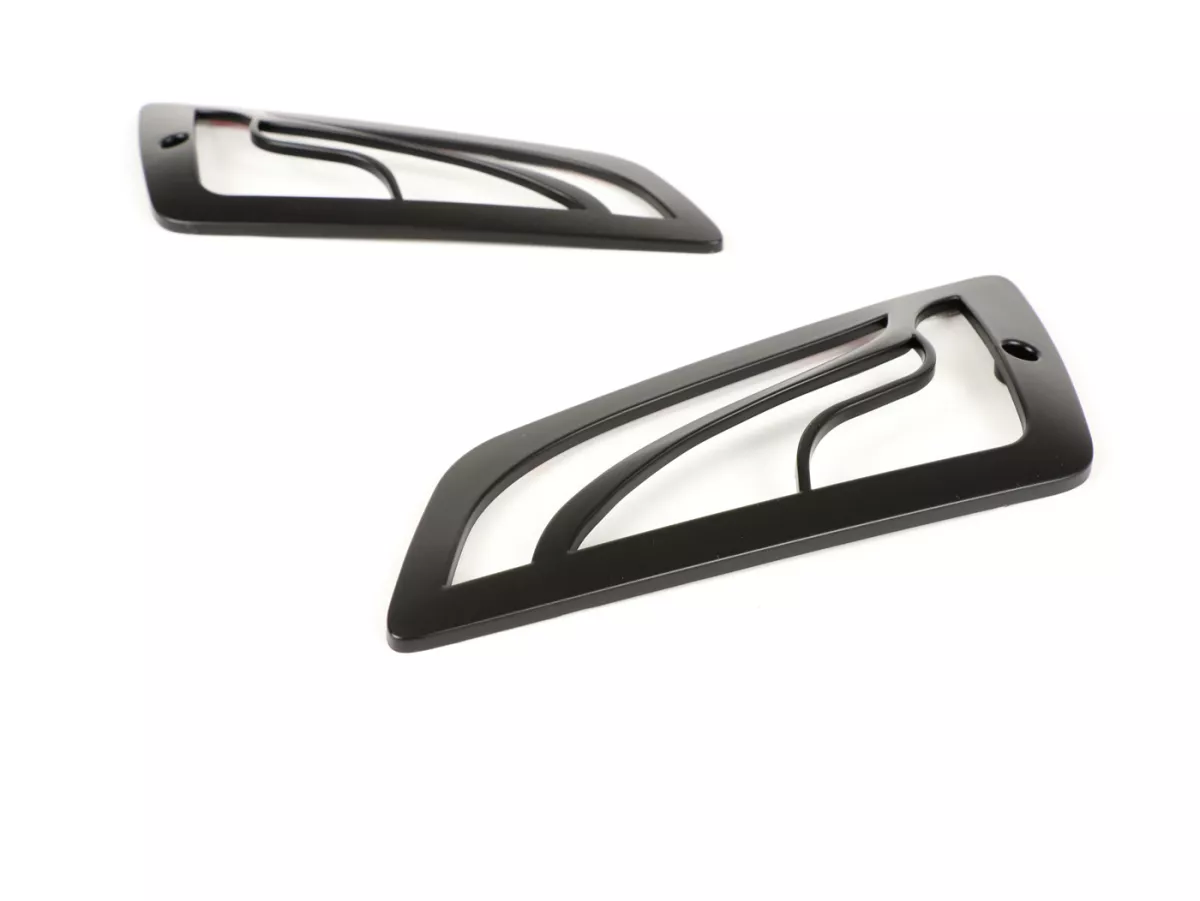 Kisi-kisi indikator -MOTO NOSTRA- Vespa GT, GTL, GTV, GTS 125-300 - depan - hitam pekat