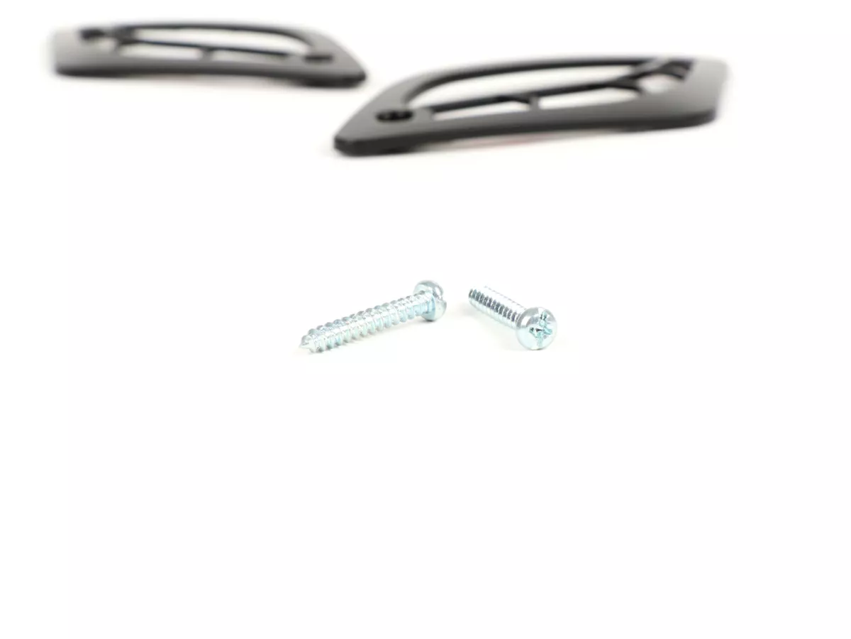Pair of indicator grills -MOTO NOSTRA- Vespa GT, GTL, GTV, GTS 125-300 - rear - matt black