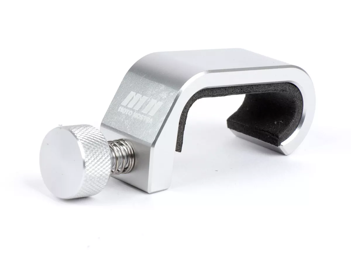 Pinza portaequipajes -MOTO NOSTRA, CNC, plata-