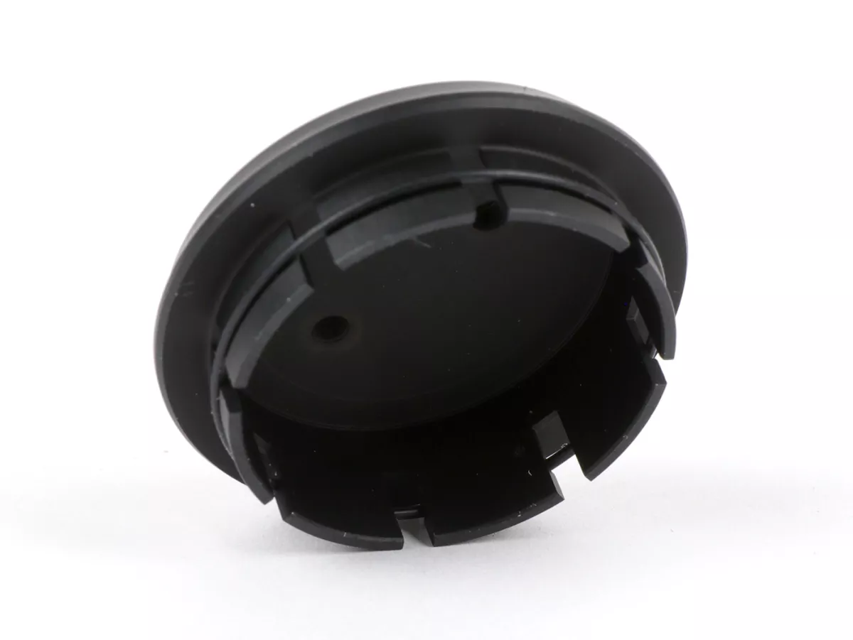 Täcklock hjulmutter / fälg Ø=35mm -MOTO NOSTRA, CNC, svart matt- Vespa PX (-1984 - bak), Rally, Sprint, TS, GT, GTR, GS160, SS180, V50 Special (V5B från 1972), V50N, SS50-90, PV125, ET3, Vespa ET2, ET4, GT, GTL, GTS, GTV, LX, LXV, S, Gilera Fuoc