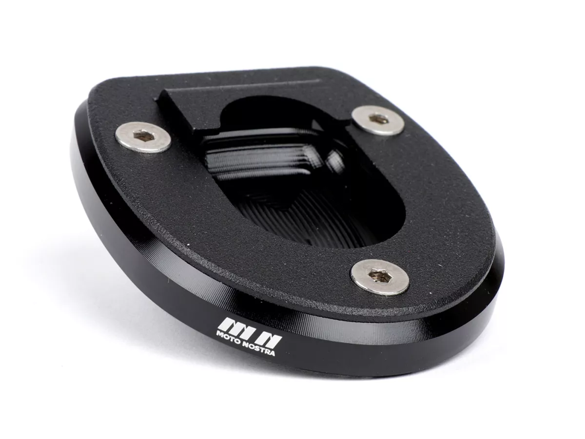 Piedino cavalletto laterale -MOTO NOSTRA, nero lucido- Vespa GT, GT L, GTS 125-300, GTV, GTS 125-300 Super