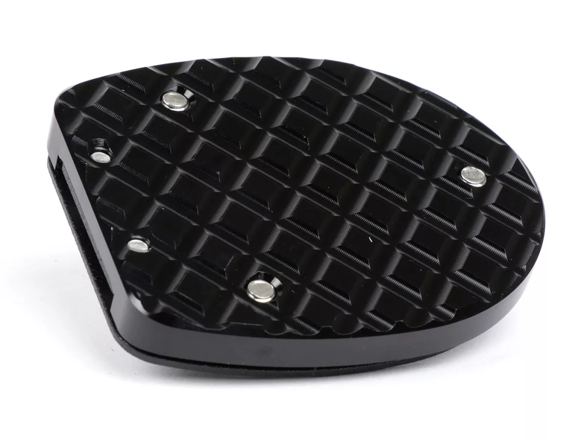 Piedino cavalletto laterale -MOTO NOSTRA, nero lucido- Vespa GT, GT L, GTS 125-300, GTV, GTS 125-300 Super