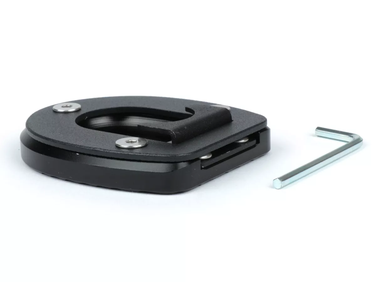 Piedino cavalletto laterale -MOTO NOSTRA, nero opaco- Vespa GT, GT L, GTS 125-300, GTV, GTS 125-300 Super