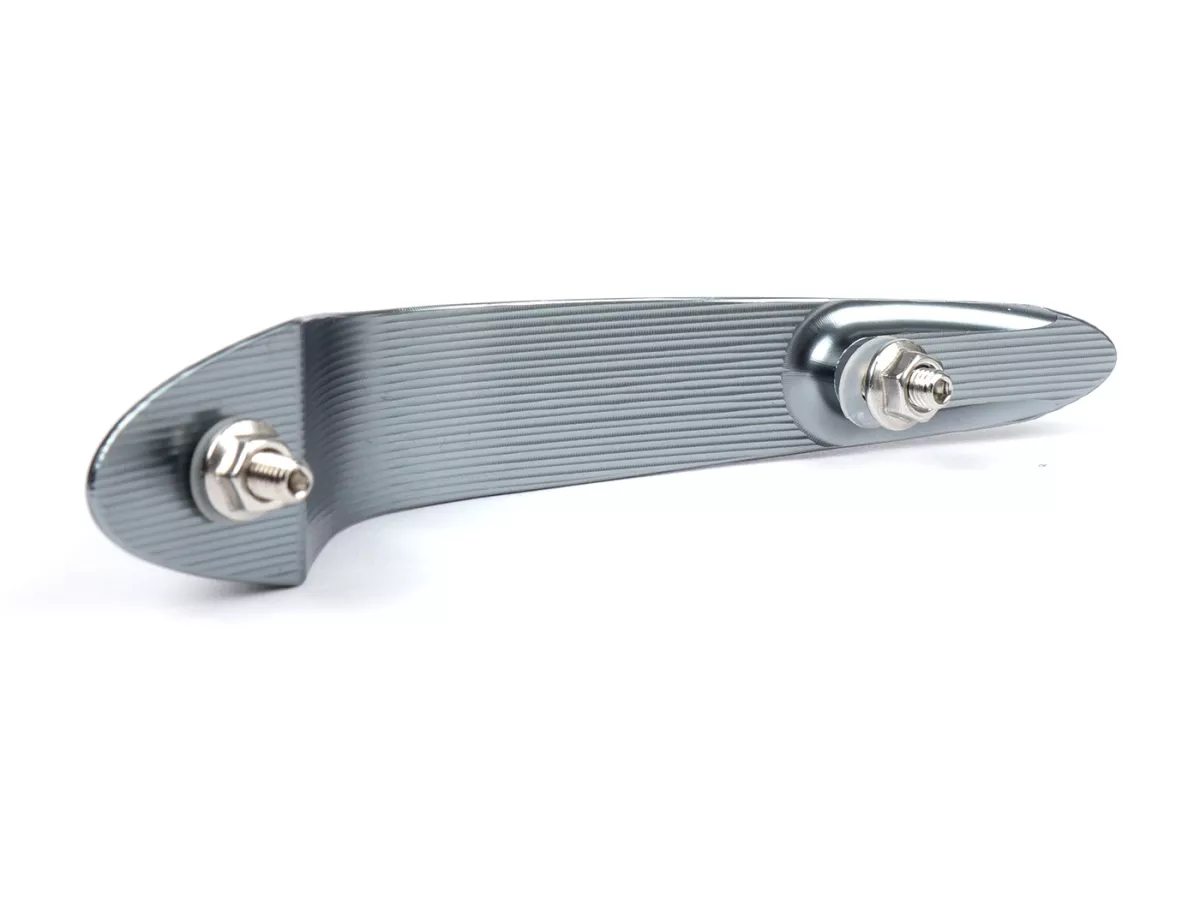 Crête -MOTO NOSTRA, CNC, gris- Vespa GTS 125 (ZAPMA3700), Vespa GTS HPE 300 (ZAPMA3600, ZAPMD310), Vespa GTS Super 125 (ZAPMA3700), Vespa GTS Super HPE 300 (ZAPMA360, ZAPMD3100) - jusqu'en 2022