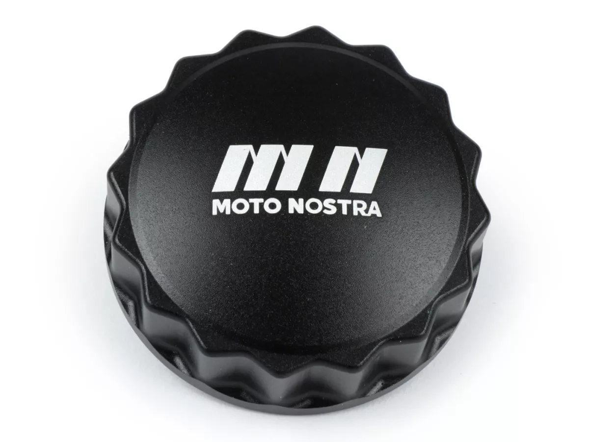 Tutup pengisi bahan bakar -MOTO NOSTRA, CNC, hitam matt- Vespa GTS 125 (ZAPMA3100, ZAPMA3200, ZAPMA3700), Vespa GTS 150 (ZAPMA3100, ZAPMA3200), Vespa GTS 250 (ZAPM45100), Vespa GTS 300 (ZAPM45200, ZAPM45202, ZAPMA3300), Vespa GTS HPE 300 (ZAPMA3600), Vesp