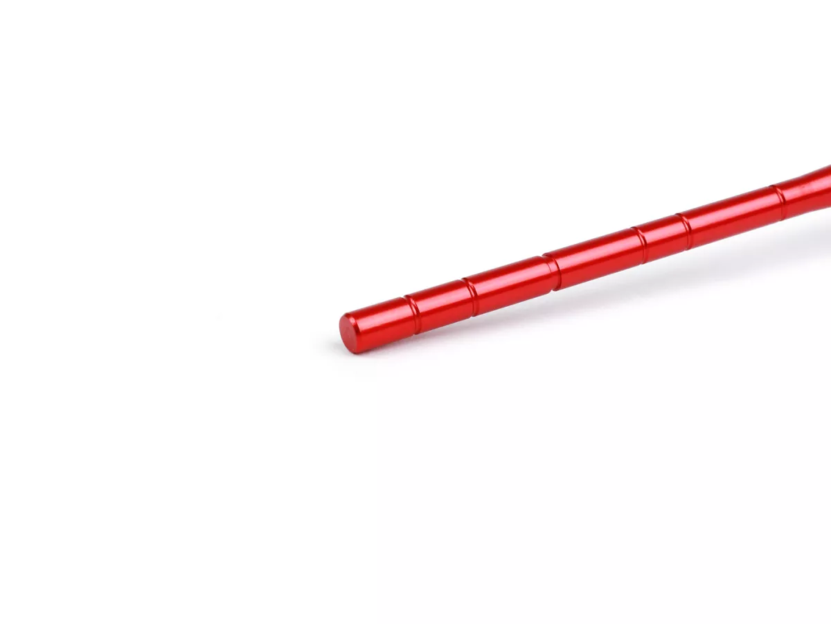 Varilla de aceite de la caja de cambios -MOTO NOSTRA, CNC, rojo- Piaggio 50-500 ccm