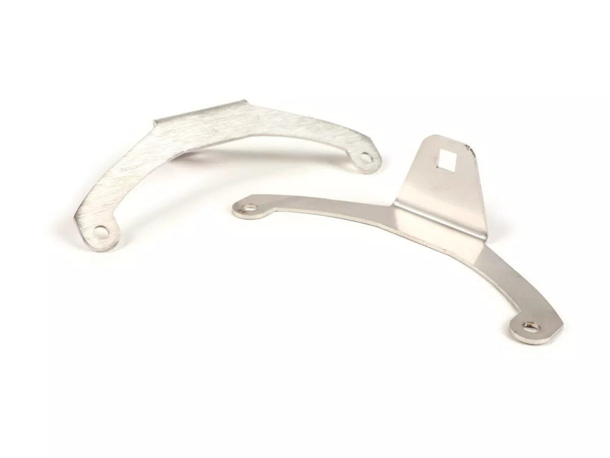 Headlight mounting ring set -MOTO NOSTRA- LED HighPower - Ø=143mm (5 3/4)- to mount headlight on steering head Vespa PX, LML Star, Stella