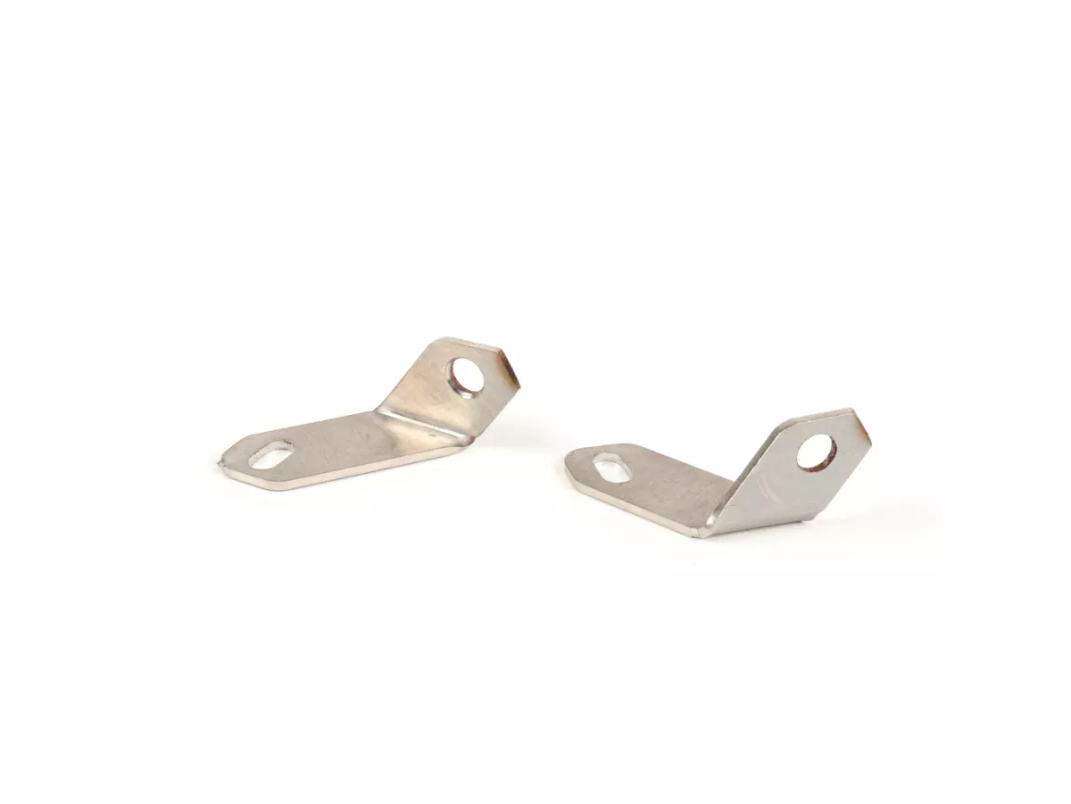 Headlight mounting ring set -MOTO NOSTRA- LED HighPower - Ø=143mm (5 3/4)- to mount headlight on steering head Vespa PX, LML Star, Stella