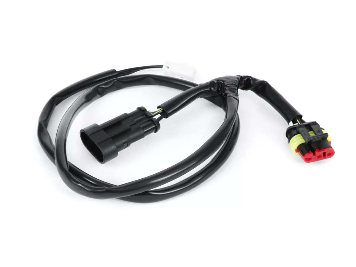 Faro delantero -MOTO NOSTRA- LED HighPower - GTS es decir Super 125-300 - (-2018, también apto para GT, GTS, GTL) - reflector cromado
