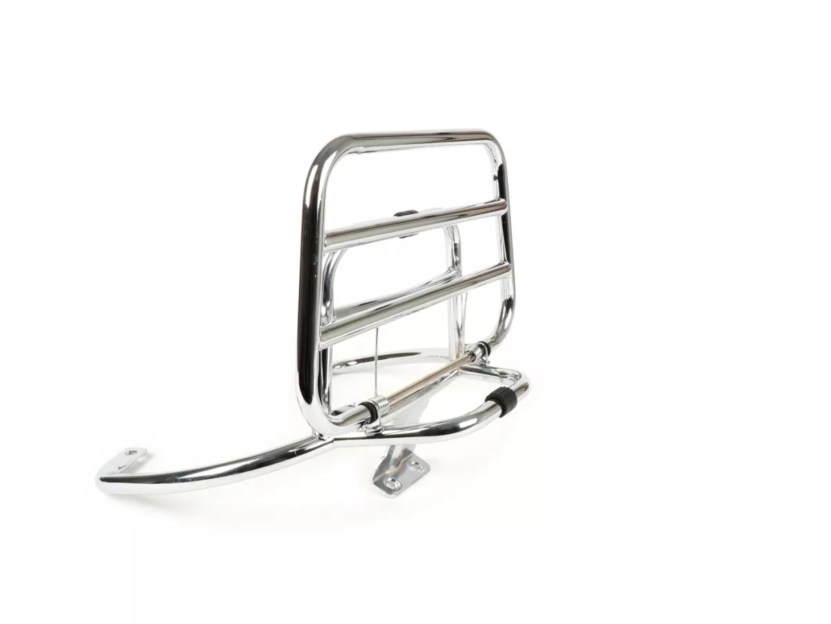 Rak bagasi belakang lipat -MOTO NOSTRA- Vespa GT, GTL, GTV, GTS, GTS Super, GT60 - 125-310 - Chrome