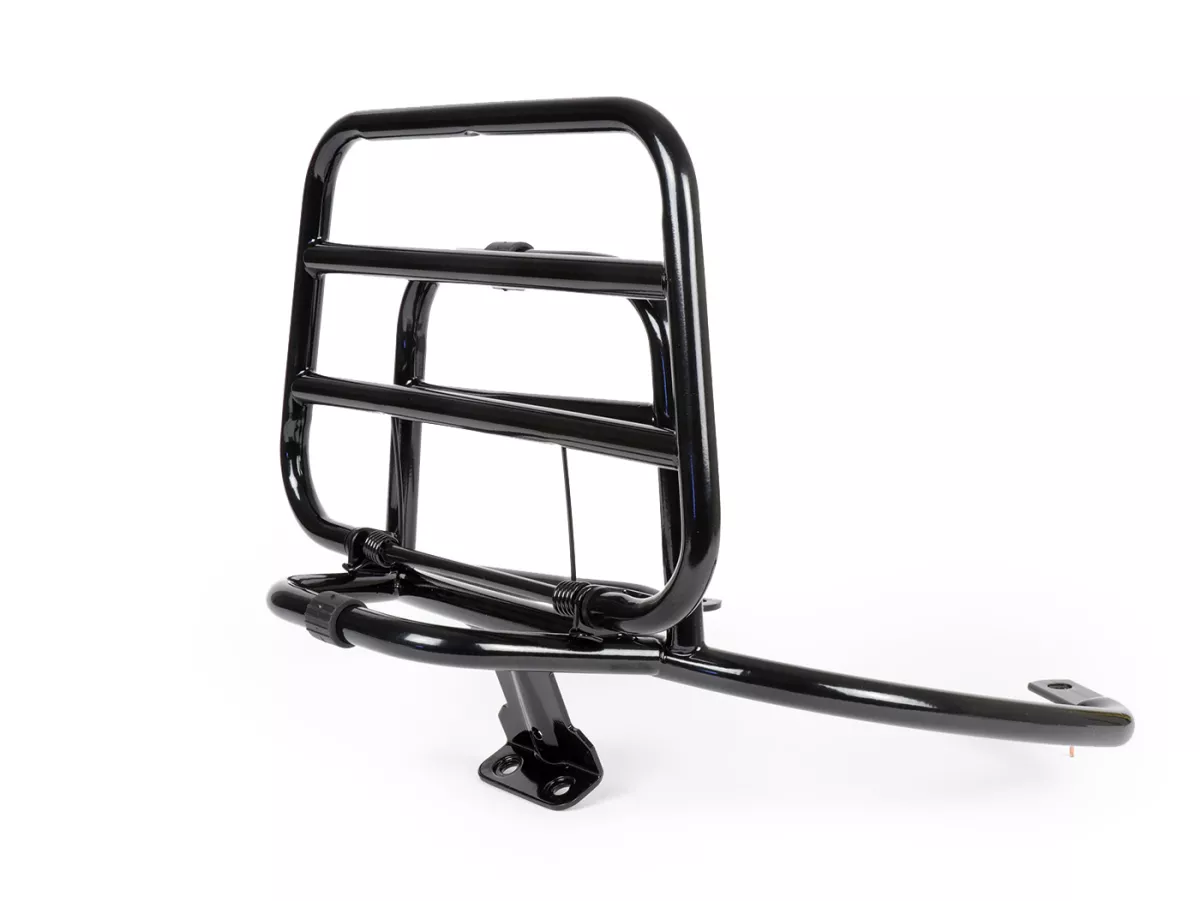 Portapacchi posteriore pieghevole -MOTO NOSTRA- Vespa GT, GTL, GTV, GTS, GTS Super, GT60 - 125-310 - nero lucido