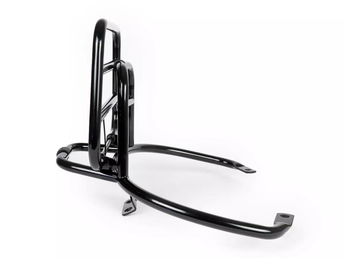 Portapacchi posteriore pieghevole -MOTO NOSTRA- Vespa GT, GTL, GTV, GTS, GTS Super, GT60 - 125-310 - nero lucido