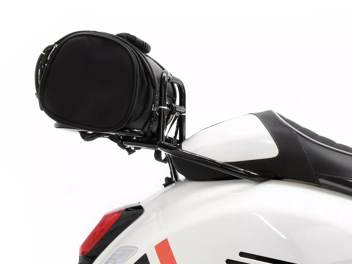 Opklapbaar bagagerek -MOTO NOSTRA- Vespa GT, GTL, GTV, GTS, GTS Super, GT60 - 125-310 - mat zwart