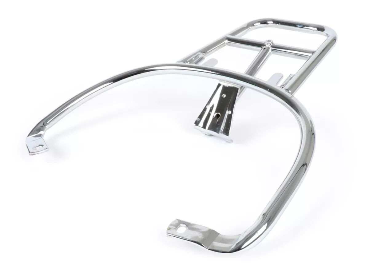 Bakre toppboxhållare (för original Piaggio toppbox) -MOTO NOSTRA, med passagerarhandtag- Vespa Primavera 50 (ZAPC53100, ZAPC53200), Vespa Primavera 125 (ZAPM81100), Vespa Primavera 150 (ZAPM81200), Vespa Sprint 50 (ZAPC53101, ZAPC53201), Vespa Sprint 125