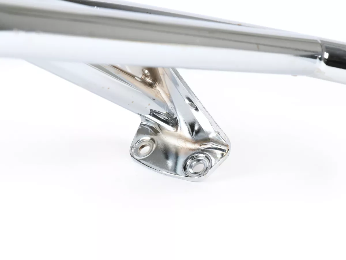 Bakre toppboxhållare (för original Piaggio toppbox) -MOTO NOSTRA, med passagerarhandtag- Vespa Primavera 50 (ZAPC53100, ZAPC53200), Vespa Primavera 125 (ZAPM81100), Vespa Primavera 150 (ZAPM81200), Vespa Sprint 50 (ZAPC53101, ZAPC53201), Vespa Sprint 125