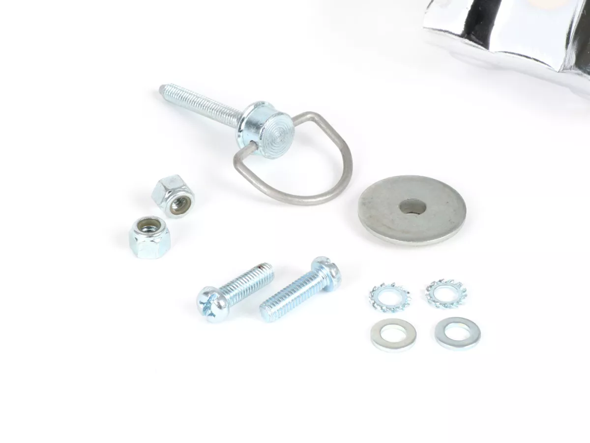 Bakre toppboxhållare (för original Piaggio toppbox) -MOTO NOSTRA, med passagerarhandtag- Vespa Primavera 50 (ZAPC53100, ZAPC53200), Vespa Primavera 125 (ZAPM81100), Vespa Primavera 150 (ZAPM81200), Vespa Sprint 50 (ZAPC53101, ZAPC53201), Vespa Sprint 125