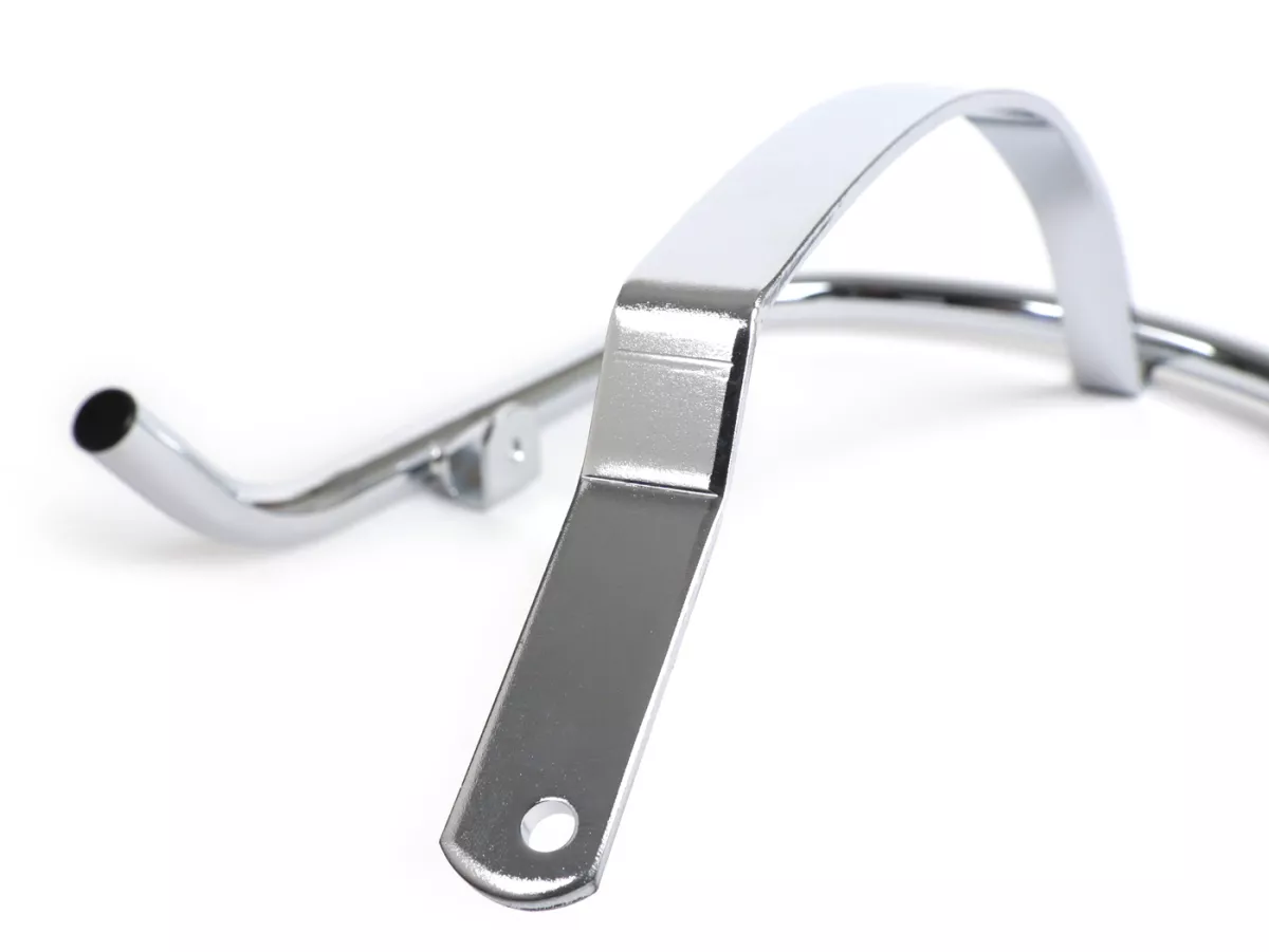 Bumper front -MOTO NOSTRA- Vespa GT, GTL, GTS, GTS Super - 125-200-250-300cc - (yoc - 2022) - chrome