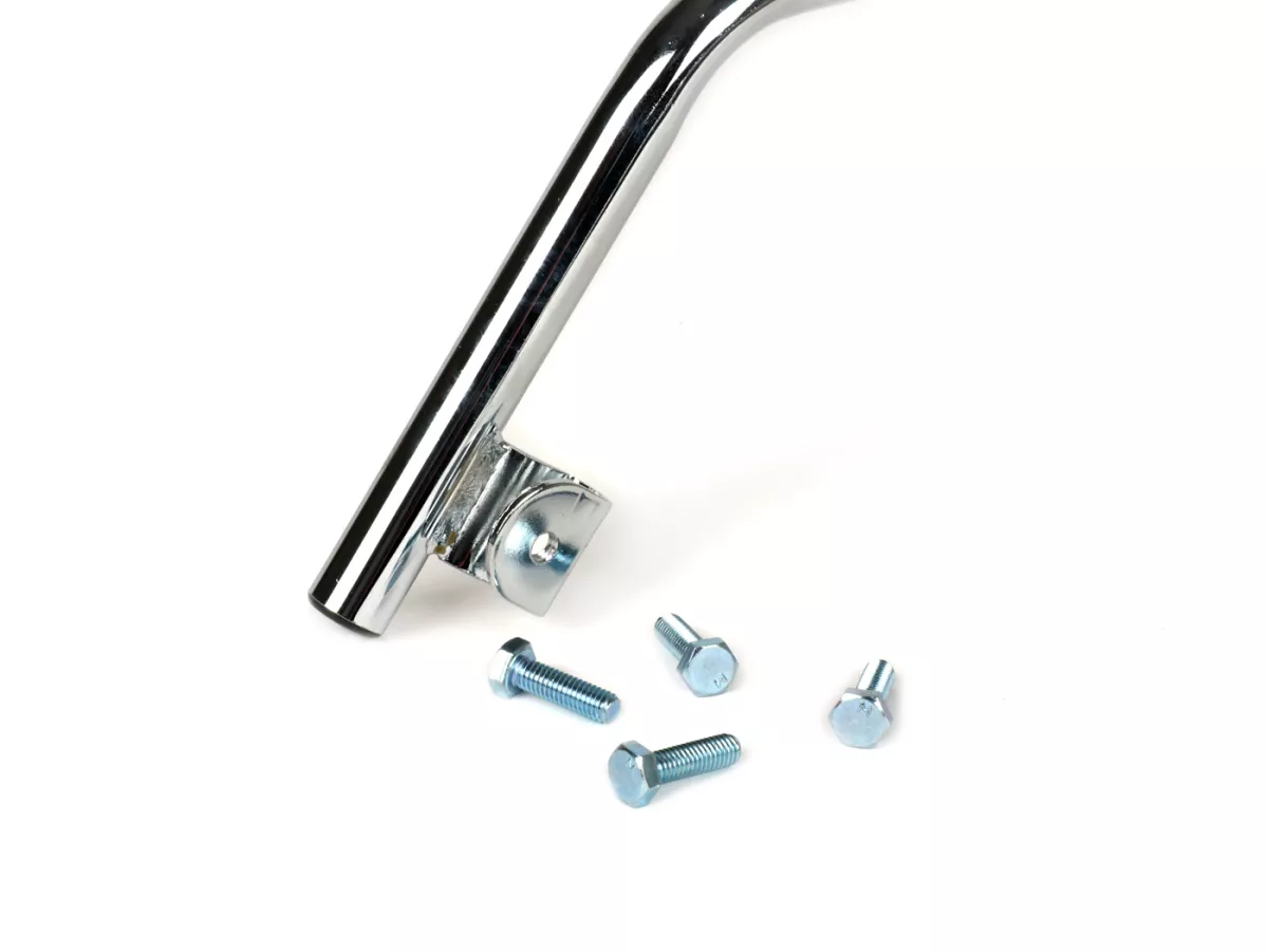 Crash bar garde boue -MOTO NOSTRA- Vespa PX80, PX125, PX150, PX200, LML Star, Stella - chromé