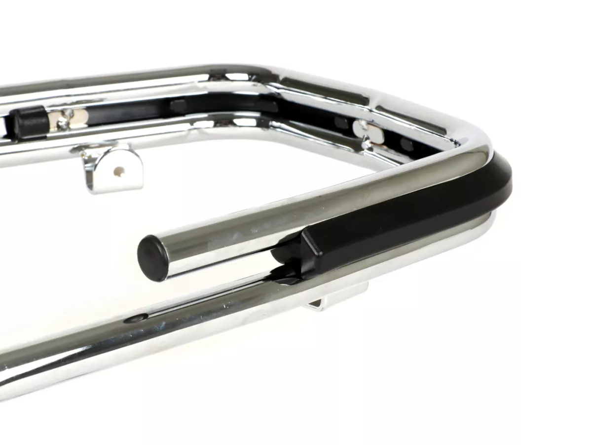 Crash bar garde boue -MOTO NOSTRA- Vespa PX80, PX125, PX150, PX200, LML Star, Stella - chromé