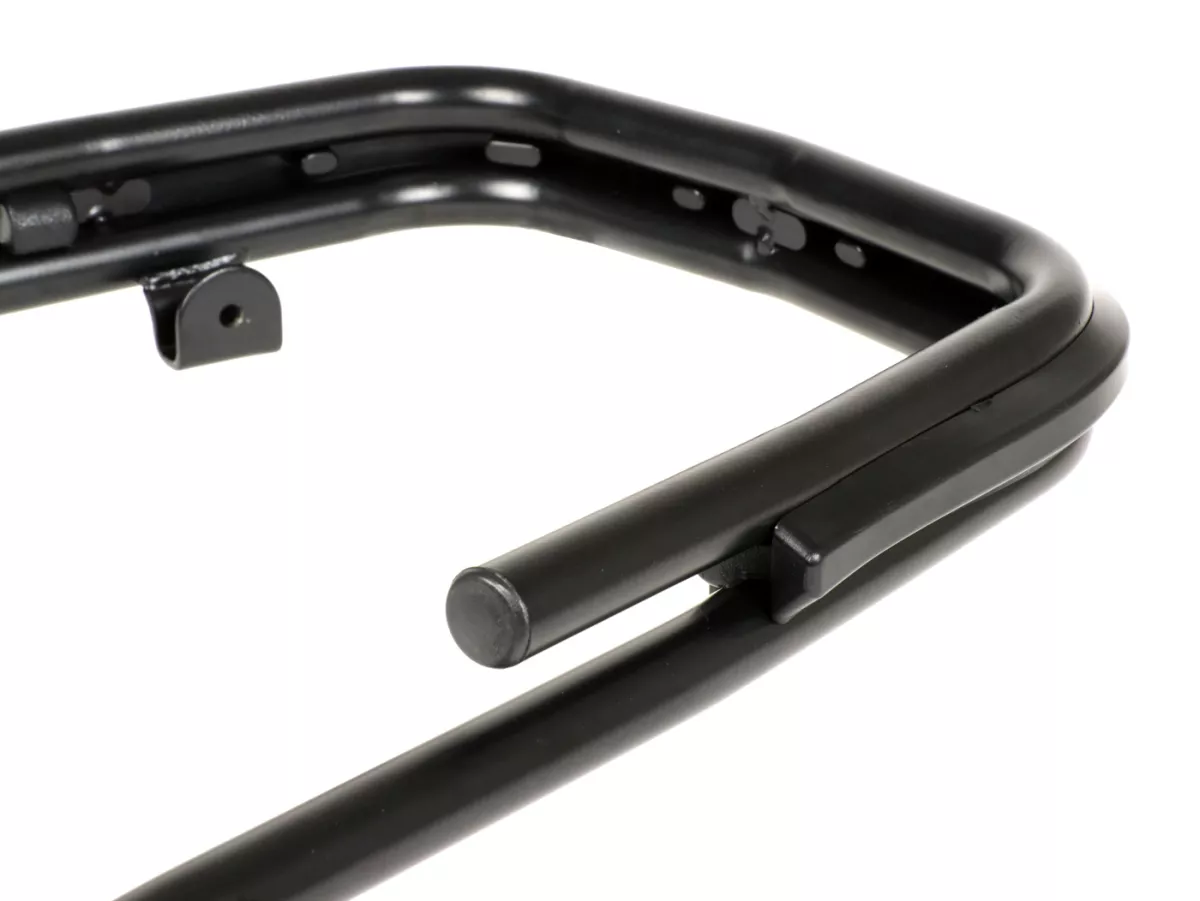 Bumper front -MOTO NOSTRA- Vespa PX80, PX125, PX150, PX200, LML Star, Stella - matt black