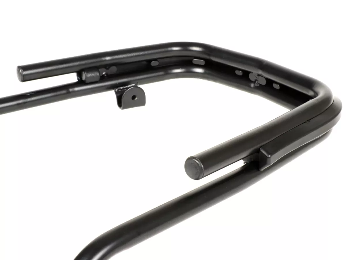 Bumper front -MOTO NOSTRA- Vespa PX80, PX125, PX150, PX200, LML Star, Stella - matt black