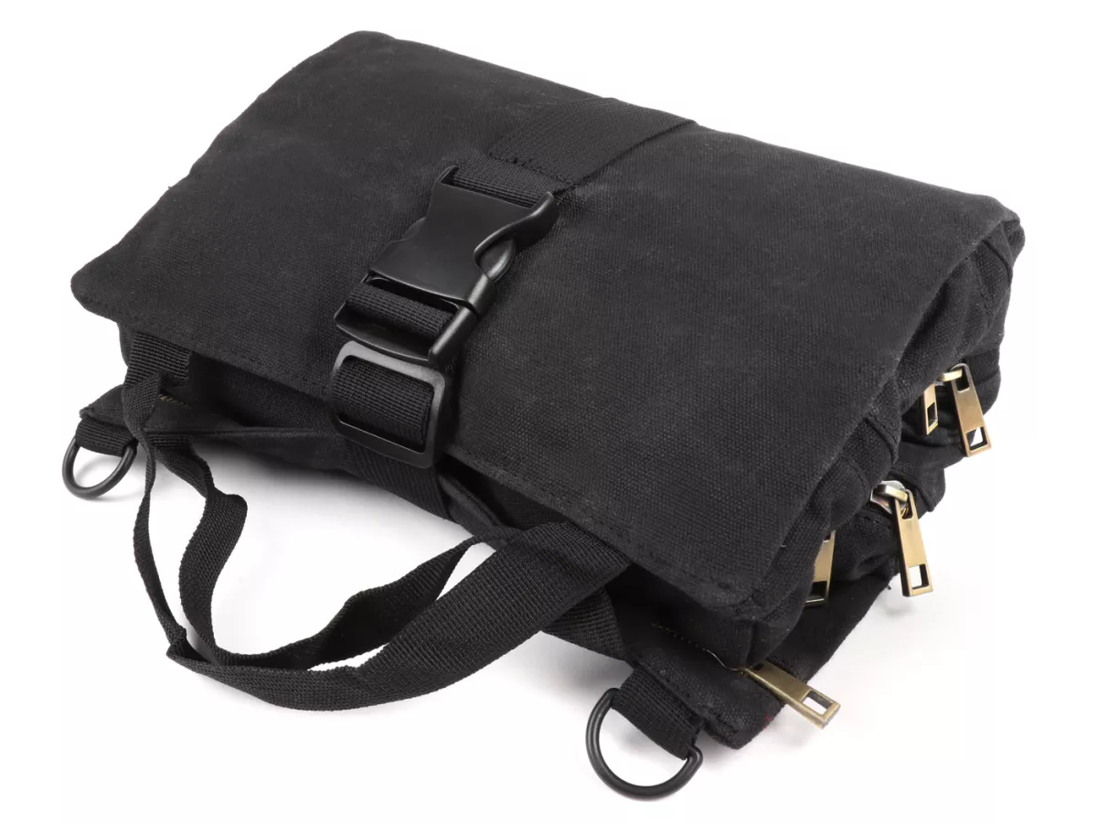 Toolbag w/o tool set -MOTO NOSTRA- Vespa VNB, VBB, Rally, Sprint, PX, PK, Lambretta, GTS, Sprint, Primavera, LX, S, ET4 universal - black