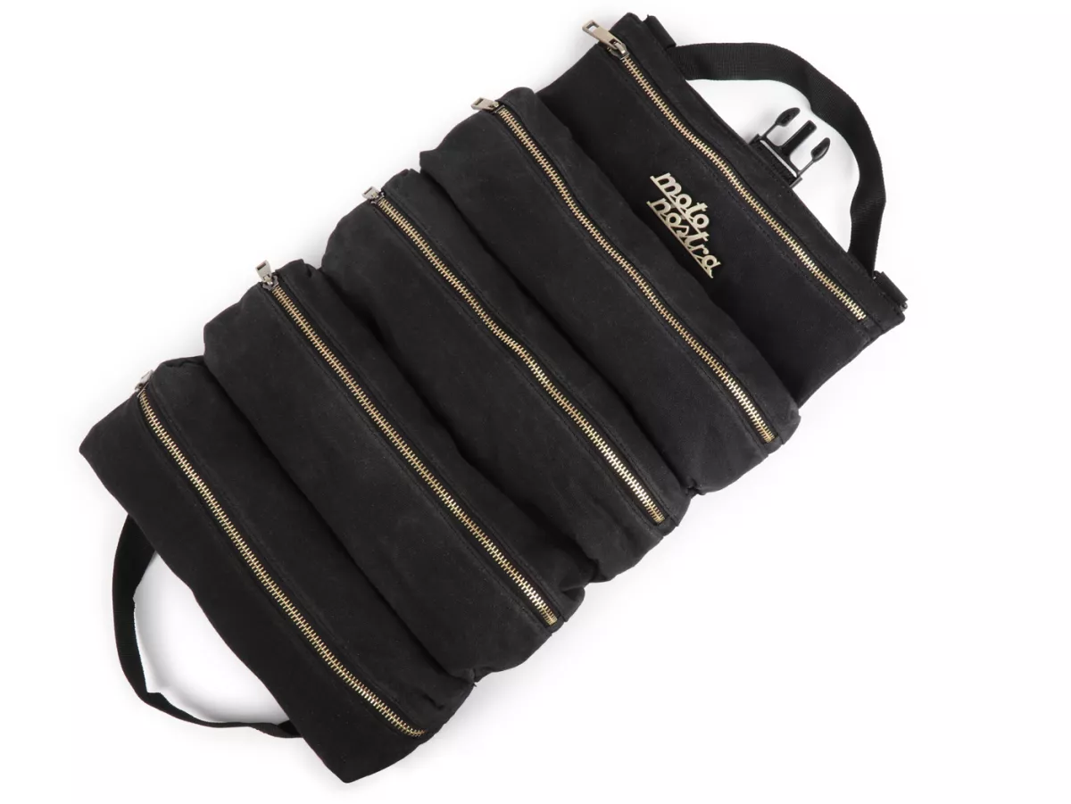 Toolbag w/o tool set -MOTO NOSTRA- Vespa VNB, VBB, Rally, Sprint, PX, PK, Lambretta, GTS, Sprint, Primavera, LX, S, ET4 universal - black